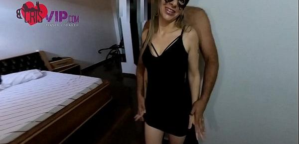  Cristina Almeida com um macho no motel, traindo e humilhando seu marido corno, tudo sem camisinha, o corno lambe sua buceta gozada - Parte 22